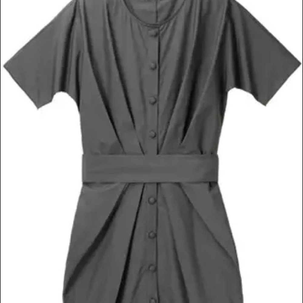 Uniqlo Dress - Costello Tagliapietra grey pleated